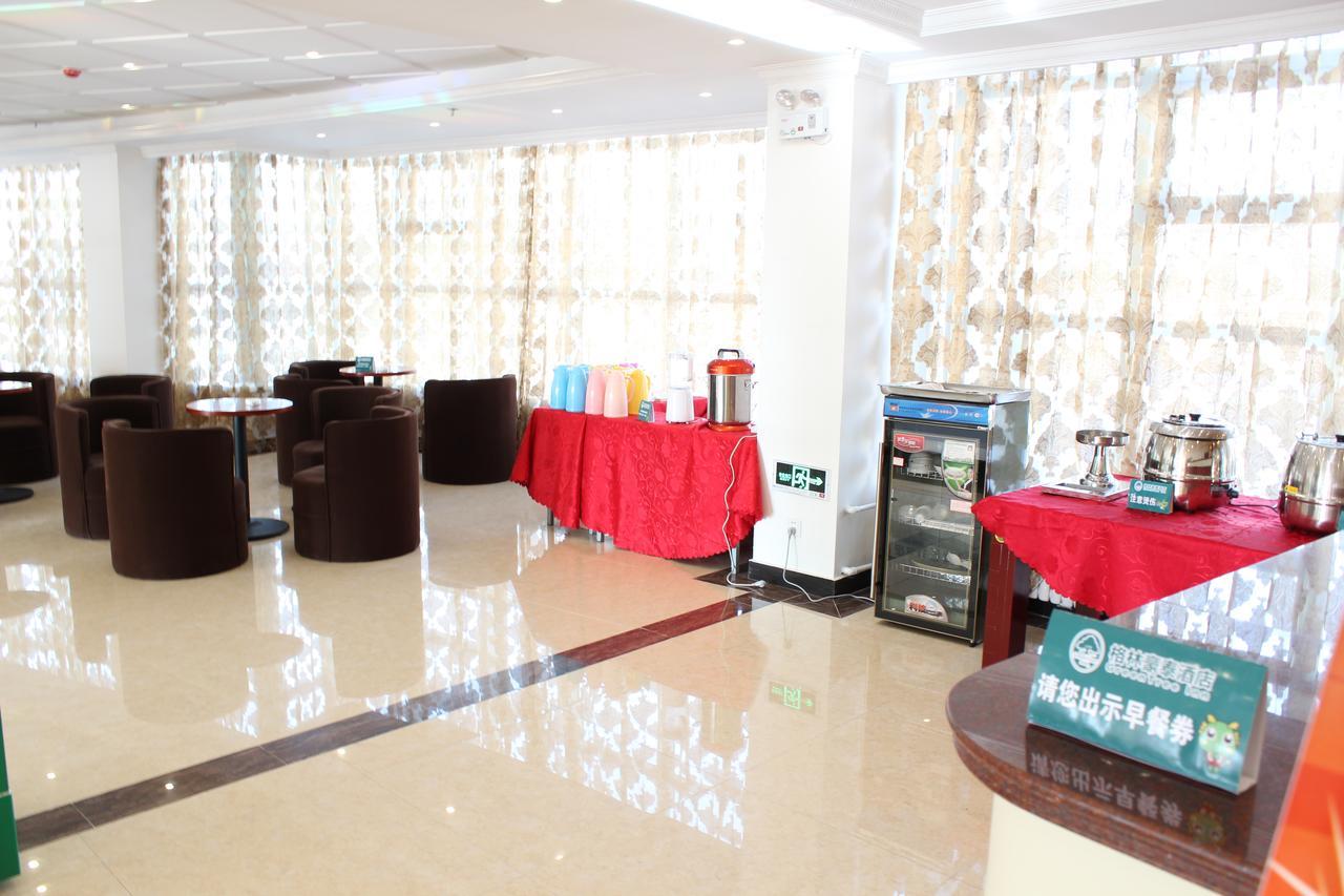 Greentree Inn Shanghai Jiading The South Of F1 Circuit Fangtai Hardware Market Express Hotel Exterior foto